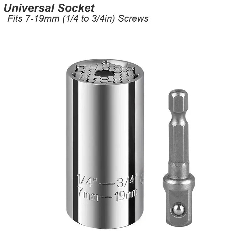 Universal Socket Wrench Set