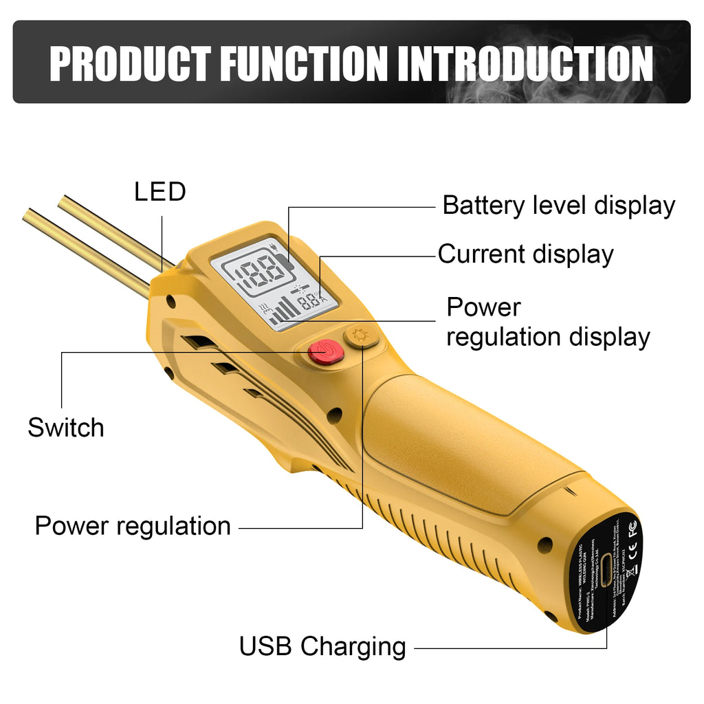 Portable Plastic Welding Gun