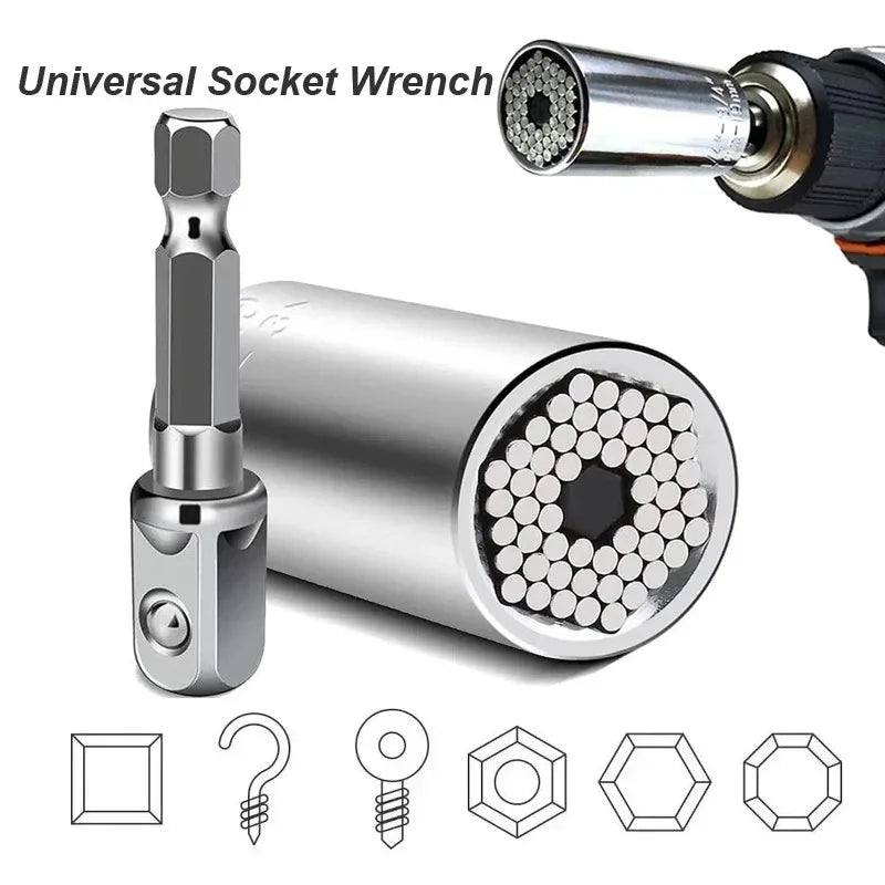 Universal Socket Wrench Set (7-19mm)