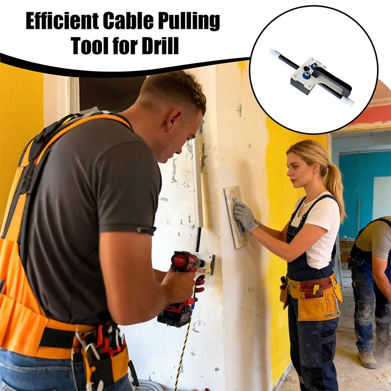Heavy-Duty Wire Puller Tool