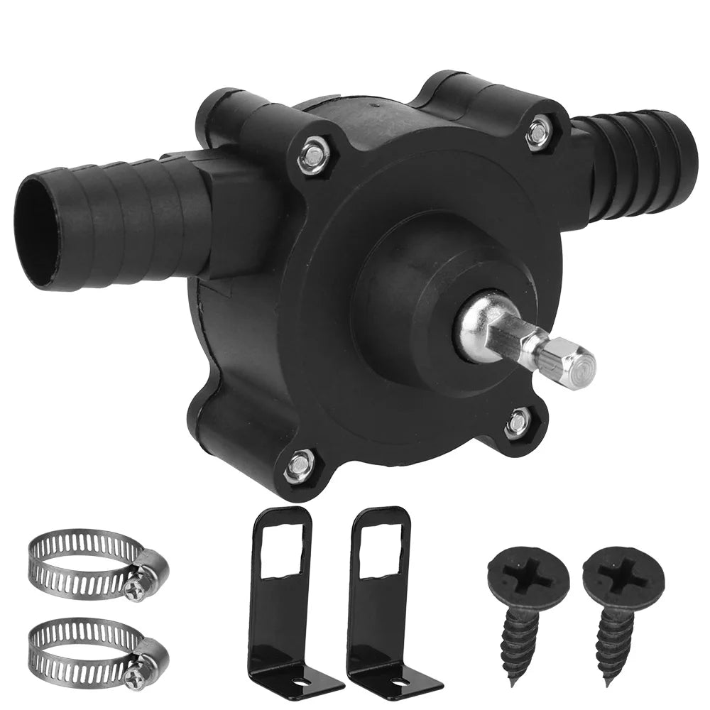 Drill-Powered Water Pump