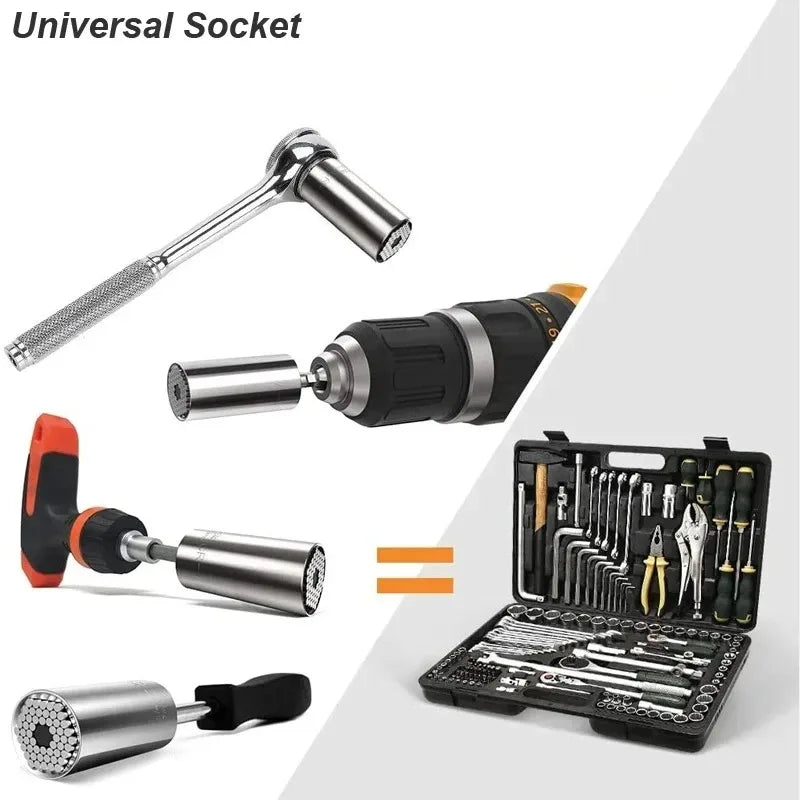 Universal Socket Wrench Set (7-19mm)