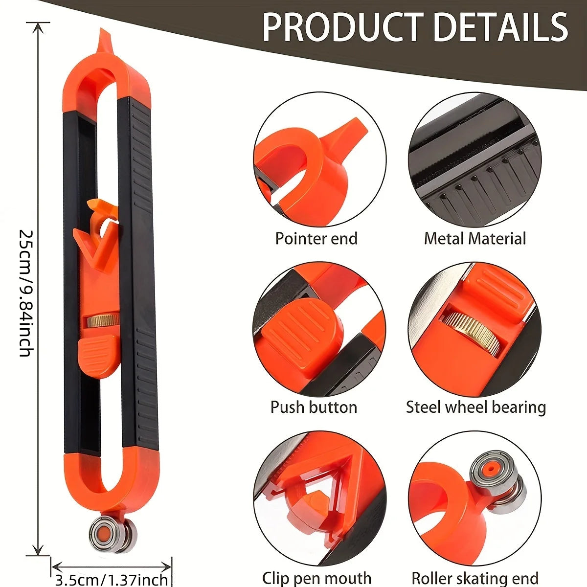 Contour Gauge Profile Duplicator