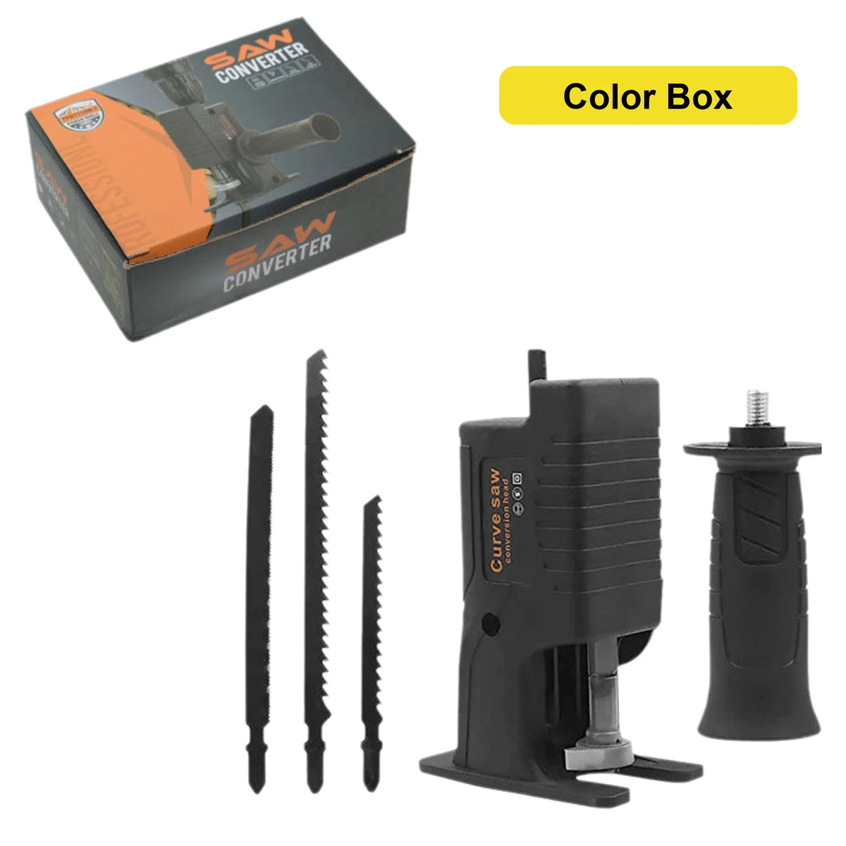 Drill-to-Chainsaw Converter Kit