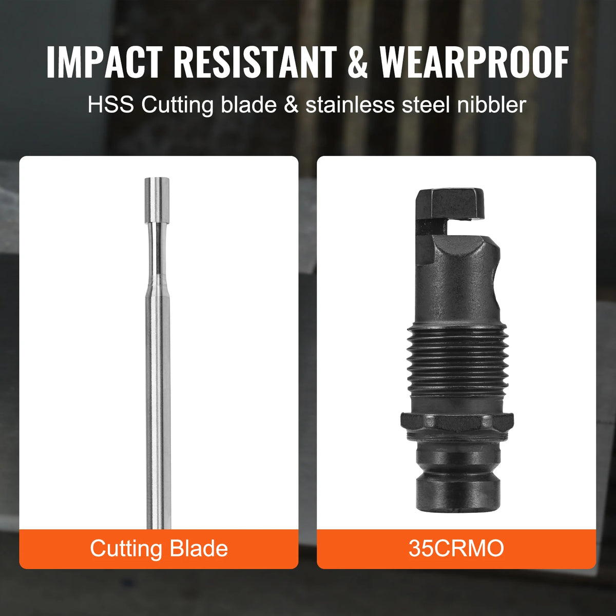 Double-Head Sheet Metal Cutter Drill Attachment