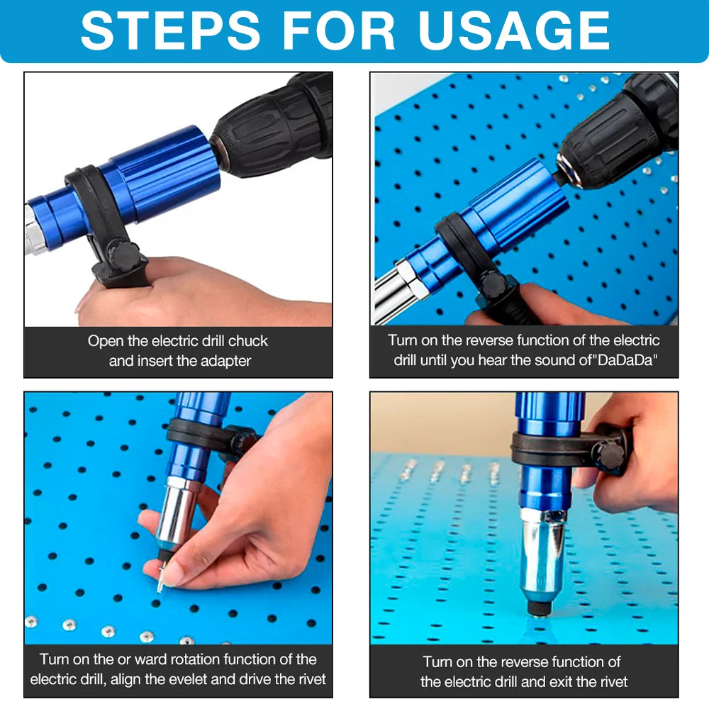Electric Rivet Gun Adapter
