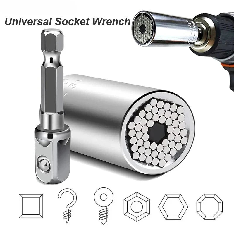 Universal Socket Wrench Set