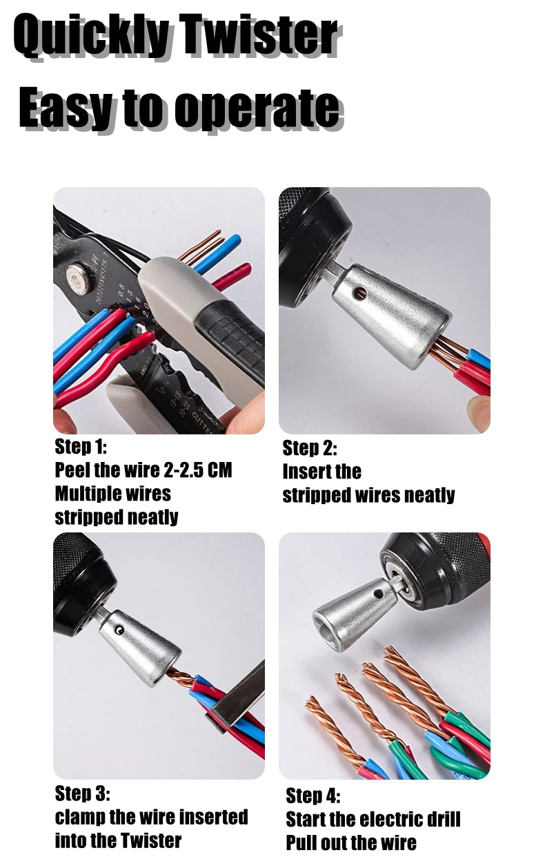 Universal Wire Twisting Tool