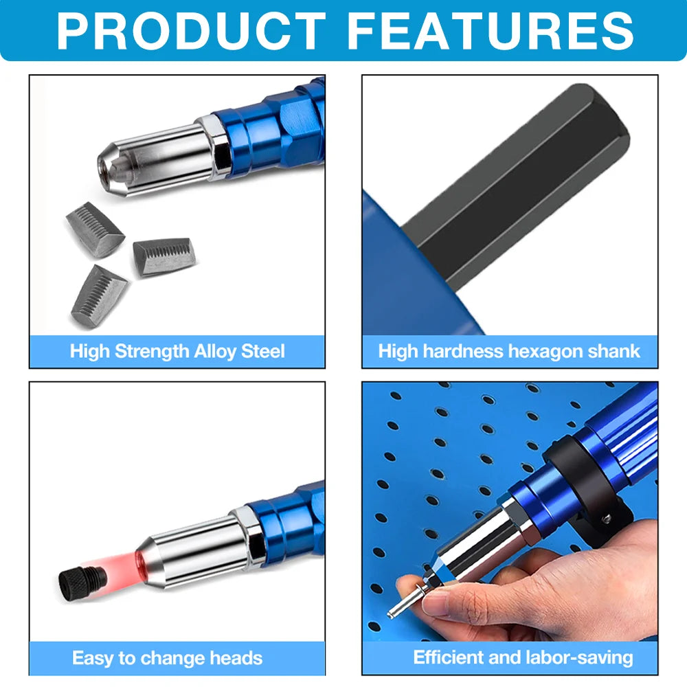 Electric Rivet Gun Adapter