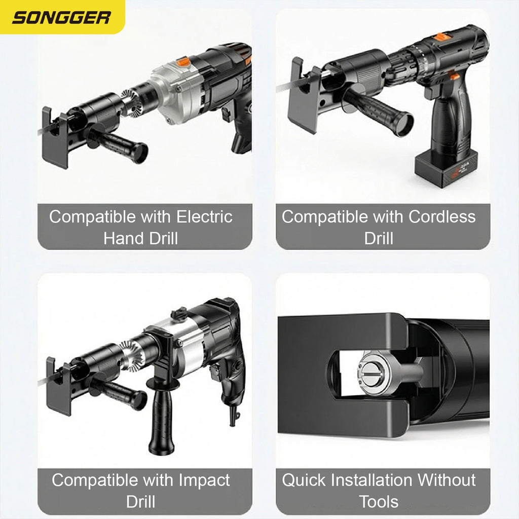 Drill-to-Chainsaw Converter Kit
