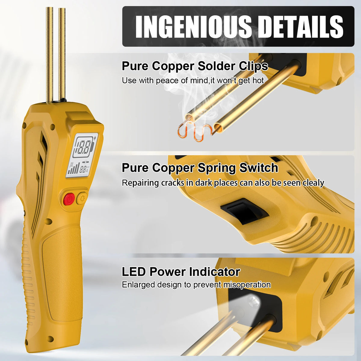 Portable Plastic Welding Gun
