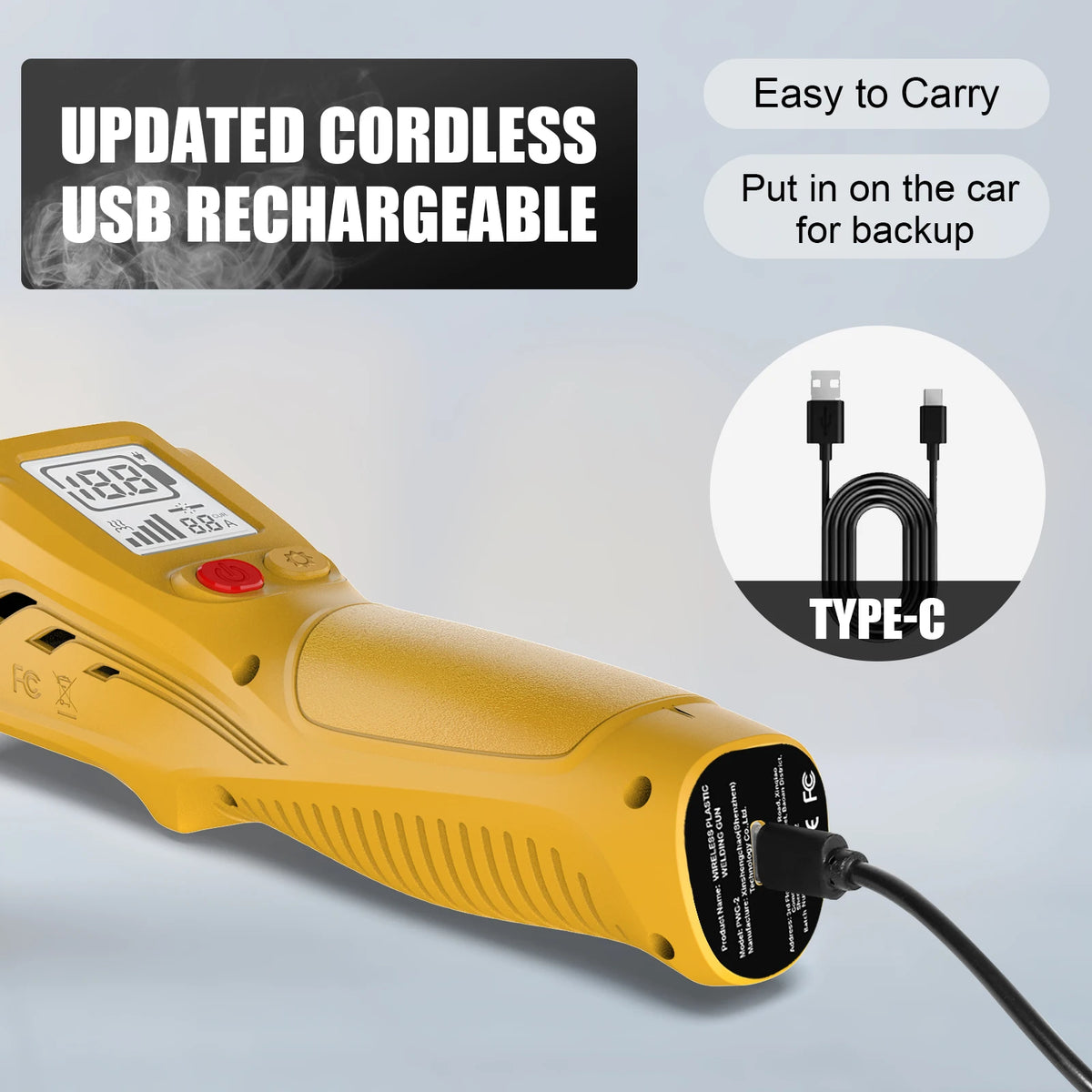 Portable Plastic Welding Gun