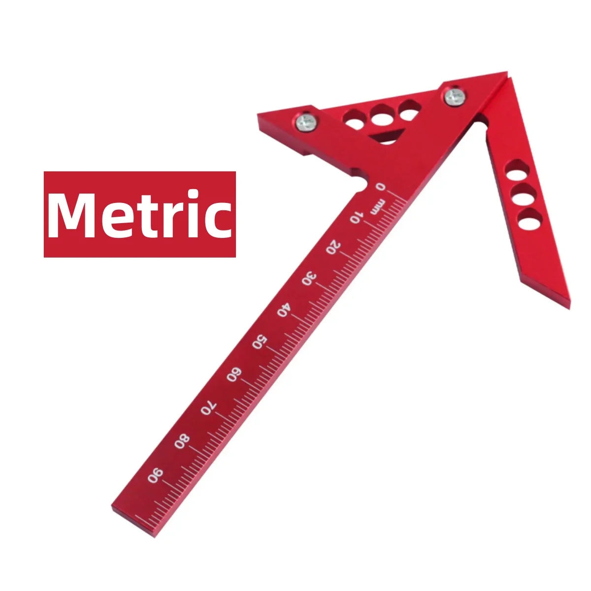 Aluminum Carpenter Square & Protractor