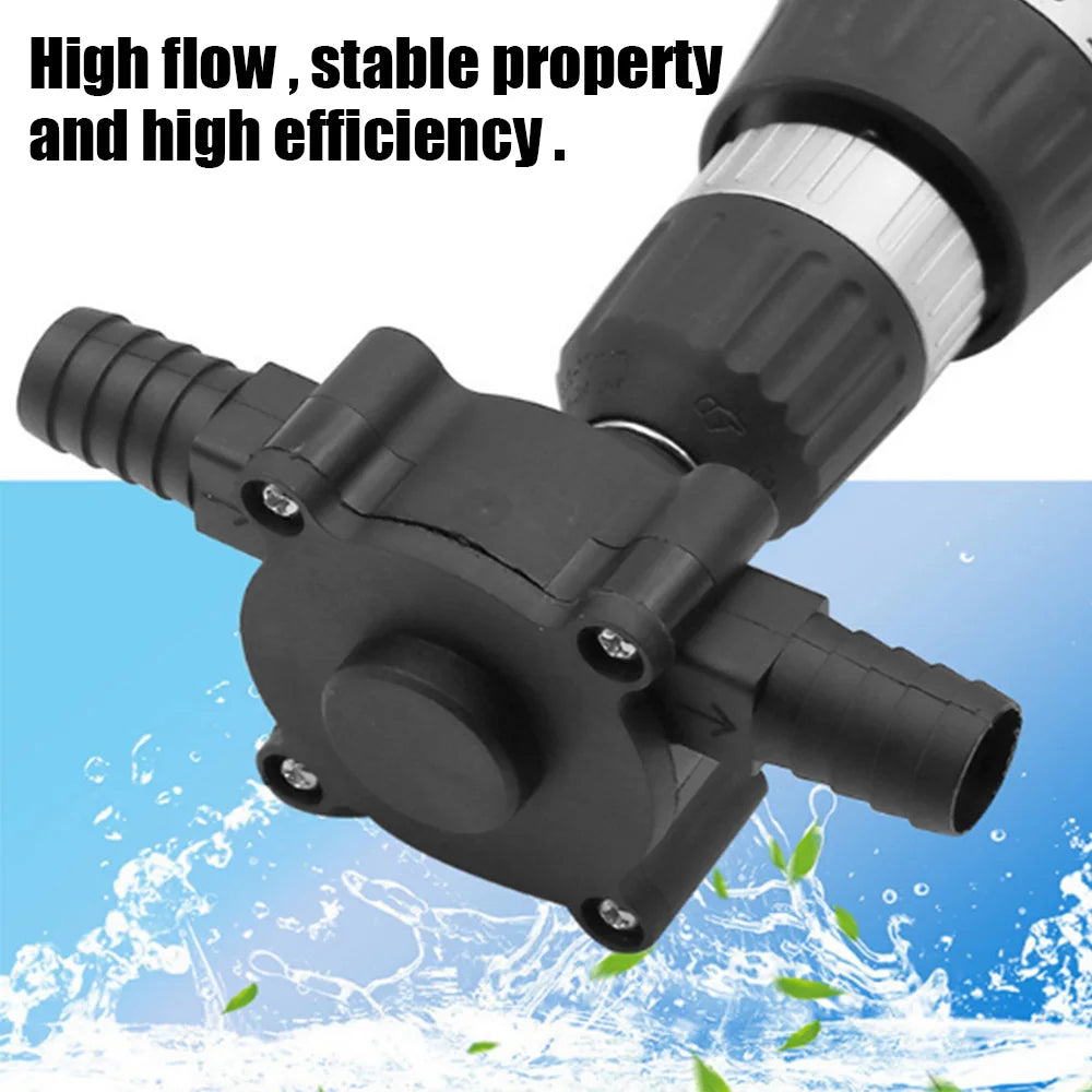 Drill-Powered Water Pump