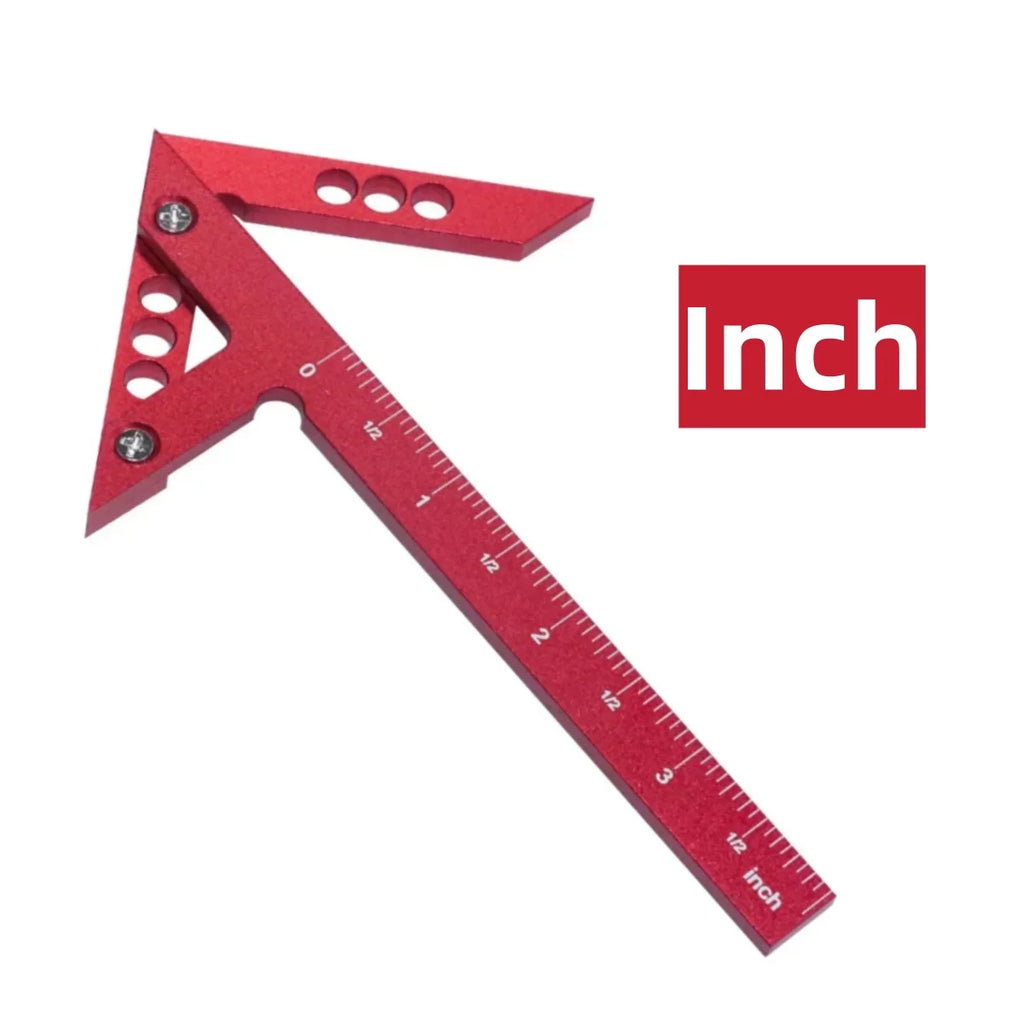 Aluminum Carpenter Square & Protractor