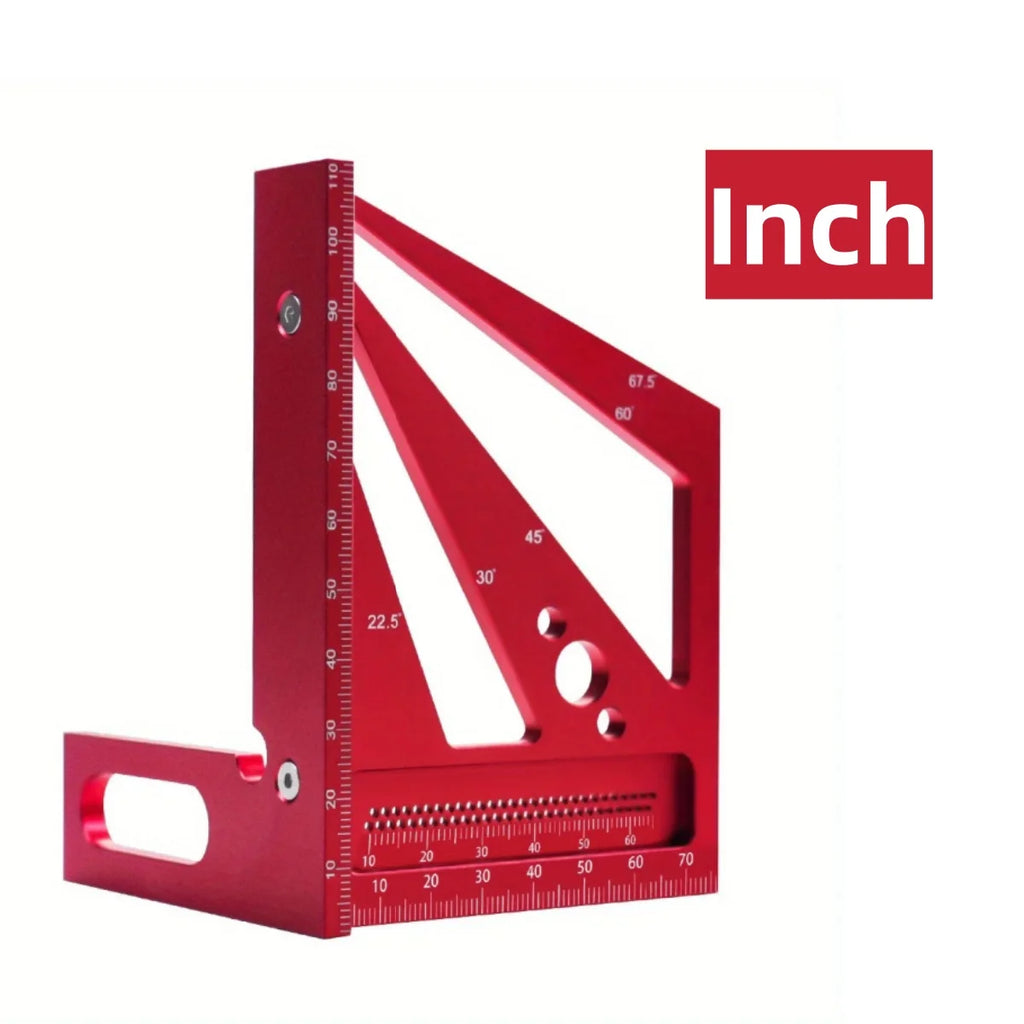 Aluminum Carpenter Square & Protractor