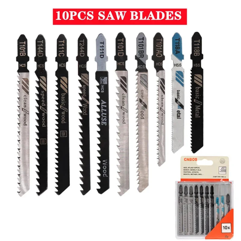 Portable Reciprocating Saw Adapter Electric Drill Modified Electric JigSaw Power Tool Wood Cutter Machine Attachment with Blades